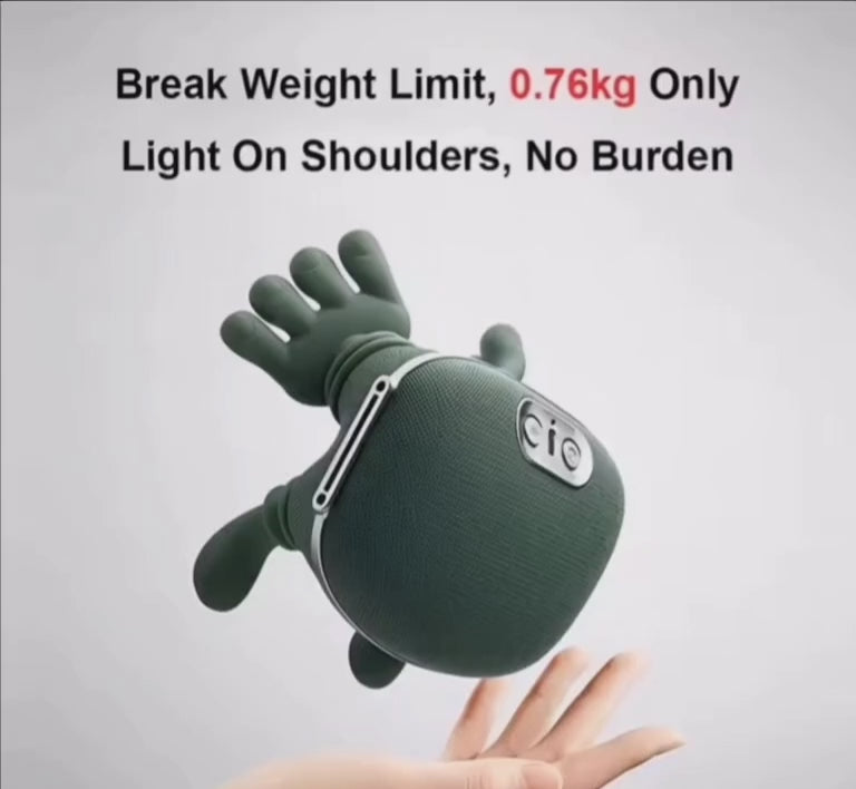 Bionic Neck Shoulder Massager Back Massagers Electric Kneading Muscles Massage Pillow Neck Waist Leg Body 3-Level Modes